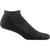 商品Darn Tough Vermont | Darn Tough Men's Light Hiker No Show Lightweight Cushion Sock颜色Black