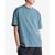 商品Calvin Klein | Men's Relaxed Fit Archive Logo Crewneck T-Shirt颜色Blue Lake