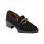 商品Marc Fisher | Women's Delanie Slip-On Almond Toe Casual Loafers颜色Black