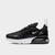 商品NIKE | Little Kids' Nike Air Max 270 Casual Shoes颜色AO2372-001/Black/Anthracite/White