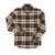 商品Filson | Filson Men's Vintage Flannel Work Shirt颜色Sand / Ironwood Plaid