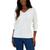 商品Karen Scott | Women's Cable V-Neck Long Sleeve Sweater, Created for Macy's颜色Winter White