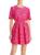 Wayf | Womens Lace Short Mini Dress, 颜色magenta