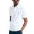 Nautica | Men's Classic-Fit Icon-Print Performance Deck Polo Shirt, 颜色Bright White Flags