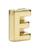 商品第5个颜色Gold - E, Moleskine | Initial Gold Plated Notebook Charm