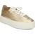 color Gold Leather, Sam Edelman | Sam Edelman Womens Pippy Leather Fashion Casual and Fashion Sneakers
