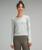 颜色: Jade Grey/Jade Grey, Lululemon | Swiftly Tech Long-Sleeve Shirt 2.0 *Waist Length