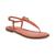 Sam Edelman | Gigi Signet T-Strap Flat Sandals, 颜色Terracotta Pink Leather