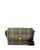 商品Burberry | Check & Leather Note Crossbody Bag颜色Olive Green