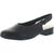color Black Leather, Clarks | Clarks Collection Women's Juliet Pull Leather Slingback Block Heel Loafers
