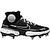 color Black/White/Dark Grey, NIKE | Nike Men's Alpha Huarache Elite 3 Mid Metal Baseball Cleats