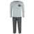 颜色: black/grey, Outdoor Life | Men's Long Sleeve and Flannel Pant Pajama Set