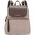 Calvin Klein | Garnet Signature Triple Compartment Backpack, 颜色Almond Taupe/Java