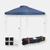 颜色: Blue, Sunnydaze Decor | 12x12 Foot Premium Pop-Up Canopy and Carry Bag/Sandbags 10 FT X 10 FT