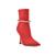 商品Nine West | Women's Ferba Dress Pointy Toe Booties颜色Red, Faux Suede
