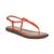 Sam Edelman | Women's Gigi T-Strap Flat Sandals, 颜色Orange Poppy Croco