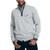 Nautica | Men's J-Class Classic-Fit Quarter Zip Fleece Sweatshirt, 颜色Stone Grey Heather