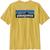 颜色: Milled Yellow, Patagonia | 男士圆领T恤 多款配色