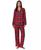 颜色: Red Plaid, Ralph Lauren | Women's Plaid Notched-Collar Pajama Set