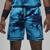 Jordan | Jordan Sport All Over Print Diamond Shorts - Men's, 颜色Laser Blue/Black