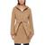 商品Tommy Hilfiger | Women's Belted Hooded Coat颜色Camel