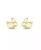 颜色: Gold Plated Sterling Silver, Macy's | Bunny Rabbit Stud Earrings in 14K Gold Plated or Sterling Silver