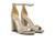 Sam Edelman | Yaro Ankle Strap Sandal Heel, 颜色Jute Glam Mesh 1