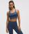 颜色: Blue Twill, Lululemon | lululemon Energy Longline Bra Medium Support, B-D Cups *Evolve