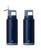 颜色: Blue, GROSCHE | Alpine Flip 'N Sip Insulated, Leakproof Water Bottle with Straw, 40 OZ-2pk