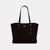 color gold/brown black, Coach | COACH Mollie Tote In Signature Canvas