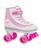 颜色: White/pink, Roller Derby | FireStar Girl's Roller Skates