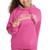 商品CHAMPION | Women's Powerblend Fleece Sweatshirt Hoodie颜色Wow Pink/Oxford Grey
