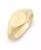 颜色: Gold - M, brook & york | Claire Petite Initial Signet Gold-Plated Ring