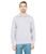 Lacoste | Long Sleeve Solid 1/4 Zip Interlock Ribbed Sweatshirt, 颜色Silver Chine