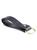 color BLACK, ROYCE New York | Royce New York Minimalist Leather Key Fob