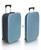 颜色: Pastel Blue, Rollink | Flex VEGA 21"  Hardside Collapsible Carry-On Plus