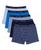 颜色: Indigo Stripes, Calvin Klein | Big Boys Stretch Boxer Brief, Pack of 5