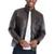 Michael Kors | Men's Perforated Faux Leather Moto Jacket, Created for Macy's, 颜色Espresso