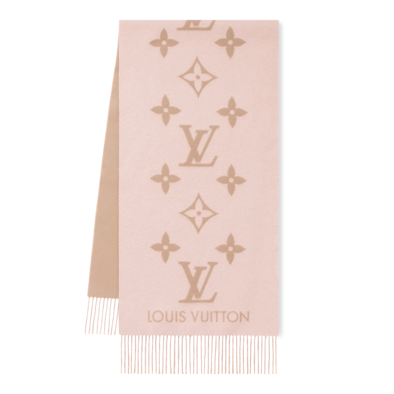 Louis Vuitton | 【预售十天】路易威登 23新款Reykjavik女士山羊绒围巾（四色可选）, 颜色粉色