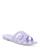 商品Sam Edelman | Women's Bay Jelly Slide Sandals颜色Misty Lilac