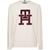 商品Tommy Hilfiger | Men's Lux Embroidered Monogram Graphic Long-Sleeve T-Shirt颜色Ivory