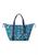 color Royal Blue Seascape, Sakroots | On The Go Weekender