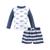 商品Hudson | Toddler Boys and Girls Swim Rash Guard, 2 Piece Set颜色Blue Whale