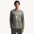 颜色: charcoal, Nautica | Nautica Mens Sailing Club Long-Sleeve Sleep T-Shirt