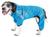 颜色: blue, Pet Life | Pet Life  Active 'Pawsterity' Mediumweight 4-Way-Stretch Yoga Fitness Dog Tracksuit Hoodie