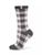 UGG | Vanna Check Socks, 颜色CHARCOAL WHITE