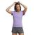 商品Adidas | Aeroready Training Essentials Minimal V-Neck颜色Violet Fusion