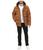 Levi's | Arctic Cloth Four-Pocket Hooded Parka Jacket, 颜色Worker Brown