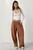 颜色: Light Brown, iets frans | iets frans… Harri Wide Leg Jogger Pant