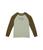 商品Levi's | Long Sleeve Baseball T-Shirt (Big Kids)颜色Seagrass